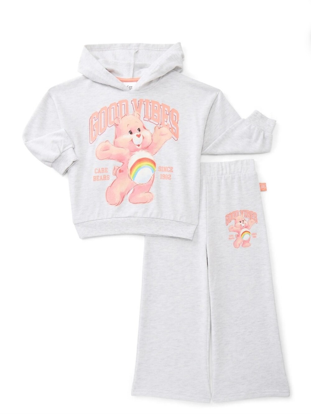 Care Bears Toddler Girls' Graphic Hoodie and Matching Sweatpants Set, 2-Piece